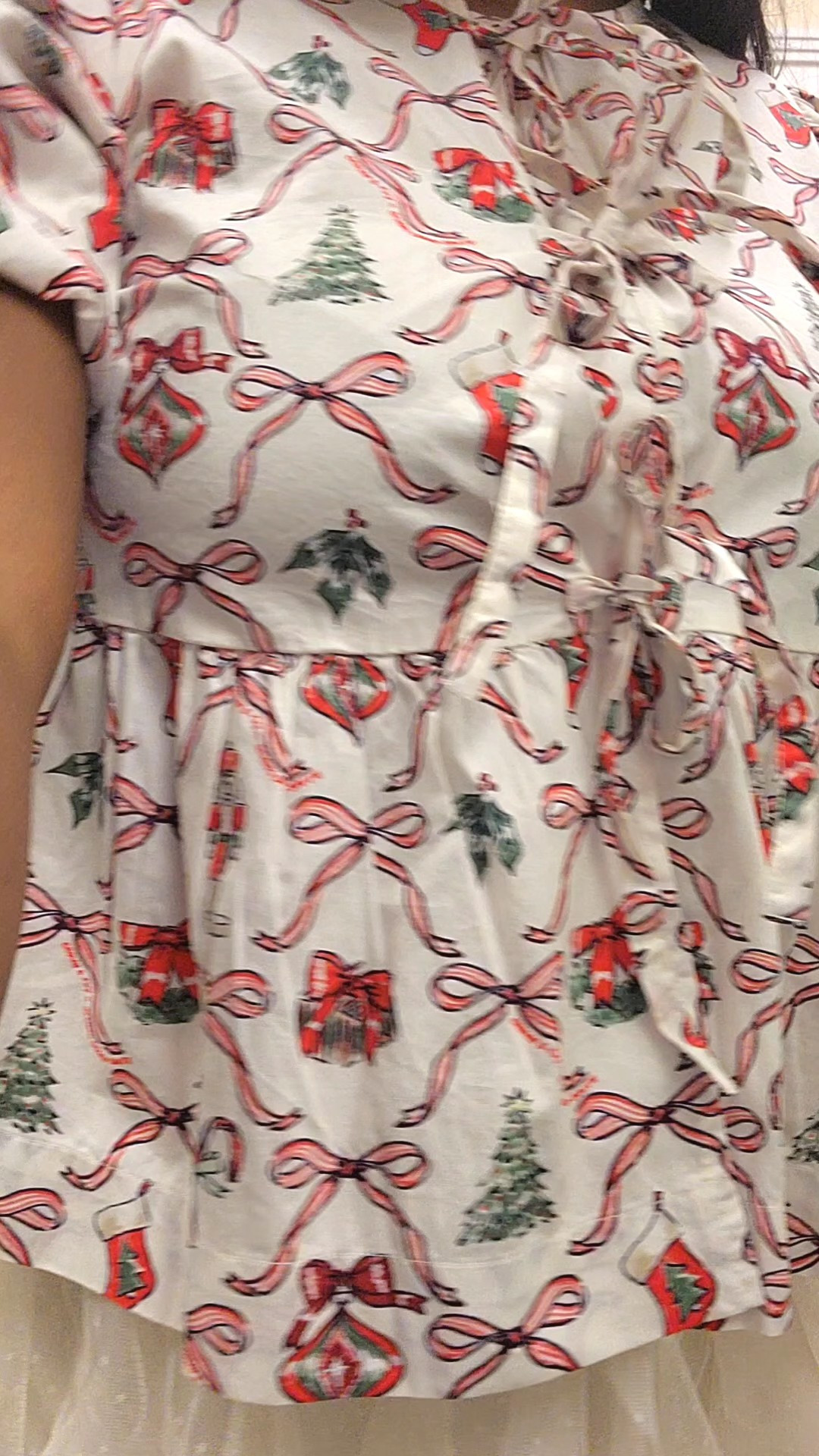 Belk holiday top from Crown and Ivy.  I am wearing s size large. 

#LTKHoliday #LTKSeasonal #LTKMidsize