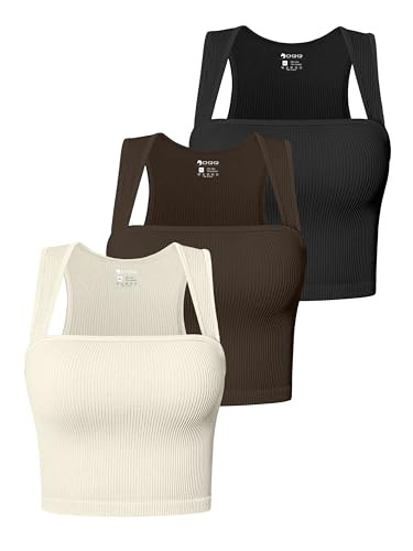 OQQ 3 Piece Tank Tops Tee Shirts Camis       Send to LogieInstantly adds this product to your Log... | Amazon (US)