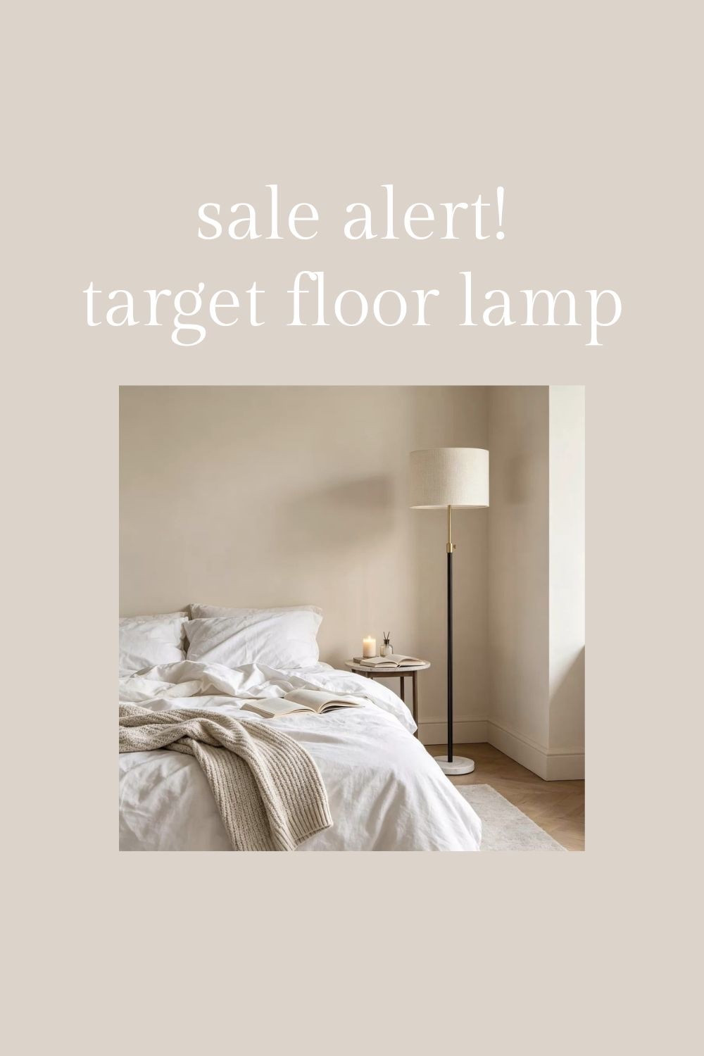 Adjustable black and brass marble floor lamp. Dimmable. On sale! Reg. $119 sale $79