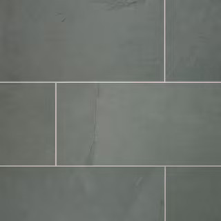 Montauk Blue 18 in. x 36 in. Gauged Slate Floor and Wall Tile (20 cases / 90 sq. ft. / pallet) | The Home Depot