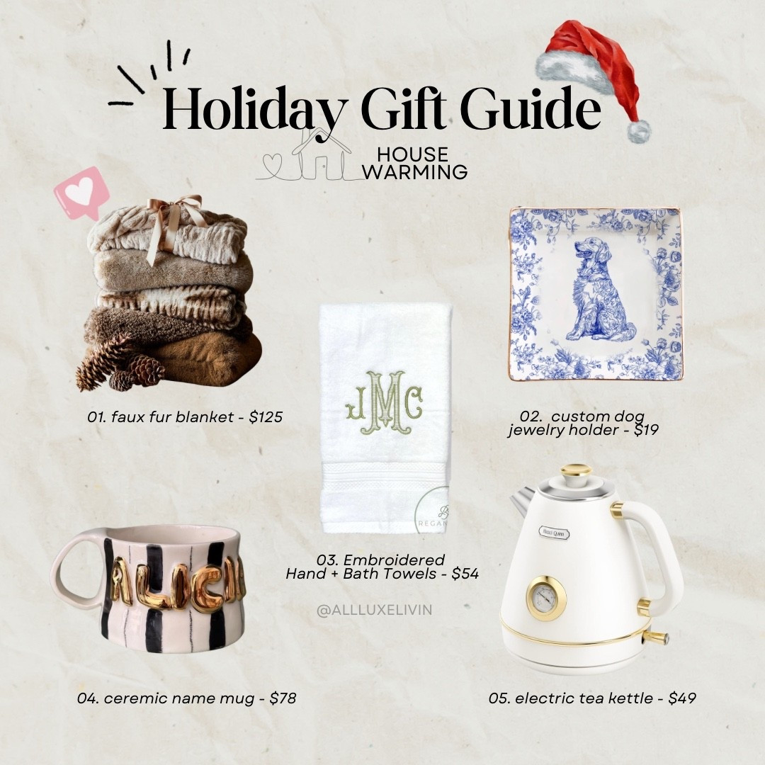 Holiday gift guide for your friend with a new abode.  #GiftGuide 

 

#LTKCyberWeek #LTKGiftGuide #LTKHoliday