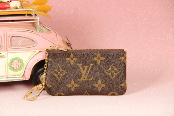 Key Pouch, Gift for mother, ID card holder, Keychain Wallet, Key Ring, Women's Leather Wallet | Etsy (US)