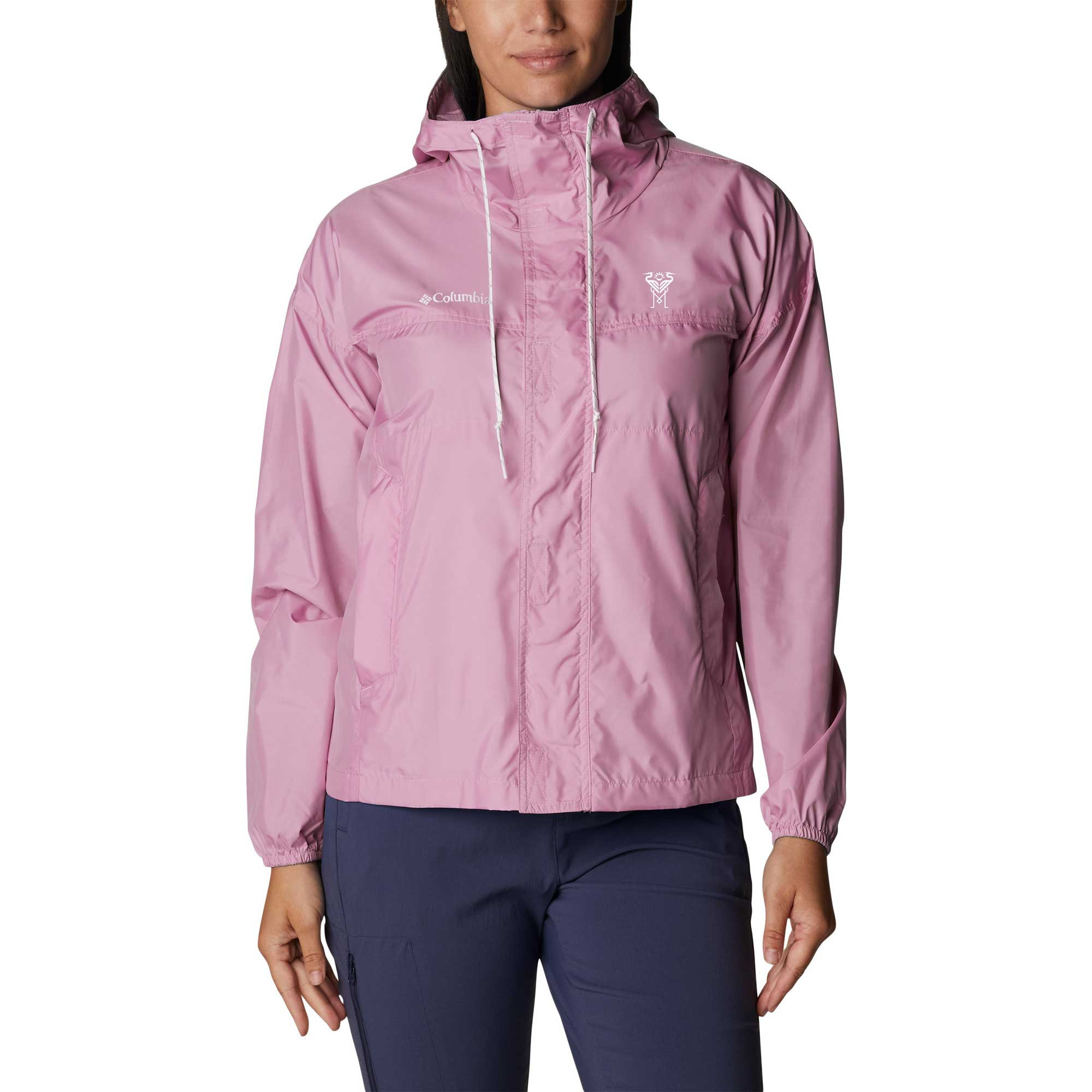 Women's Columbia Pink Inter Miami CF Flash Challenger Omni-Shade Full-Zip Windbreaker | Fanatics