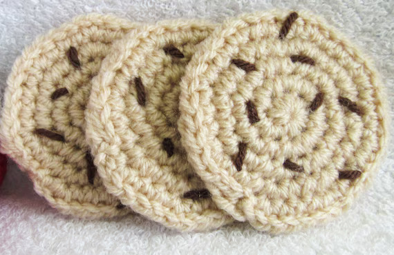 Cookies Crochet Cookie Chocolate Chip Cookie Chocolate | Etsy | Etsy (US)