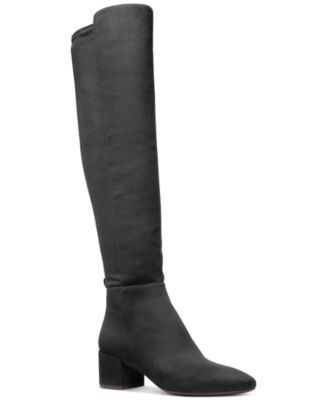 MICHAEL Michael Kors Women's Braden Knee High Block Heel Boots  - Macy's | Macy's