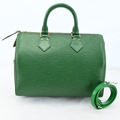 LOUIS VUITTON Epi Speedy 25 Hand Bag Green LV Auth C1902YT804 | eBay | eBay US