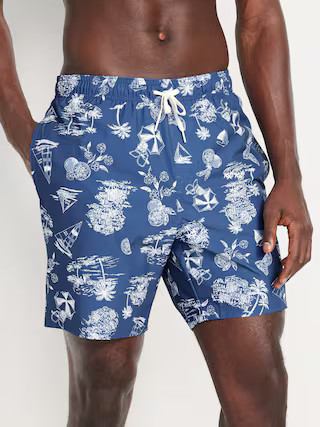 Printed Swim Trunks -- 7-inch inseam | Old Navy (US)