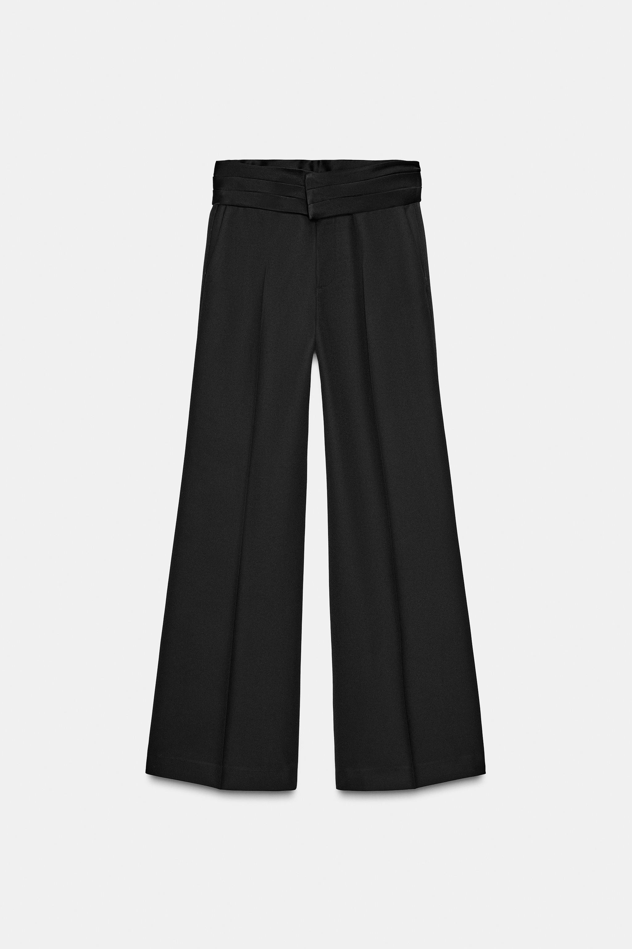 ZW COLLECTION LIMITED EDITION WAISTBAND TROUSERS | Zara UK
