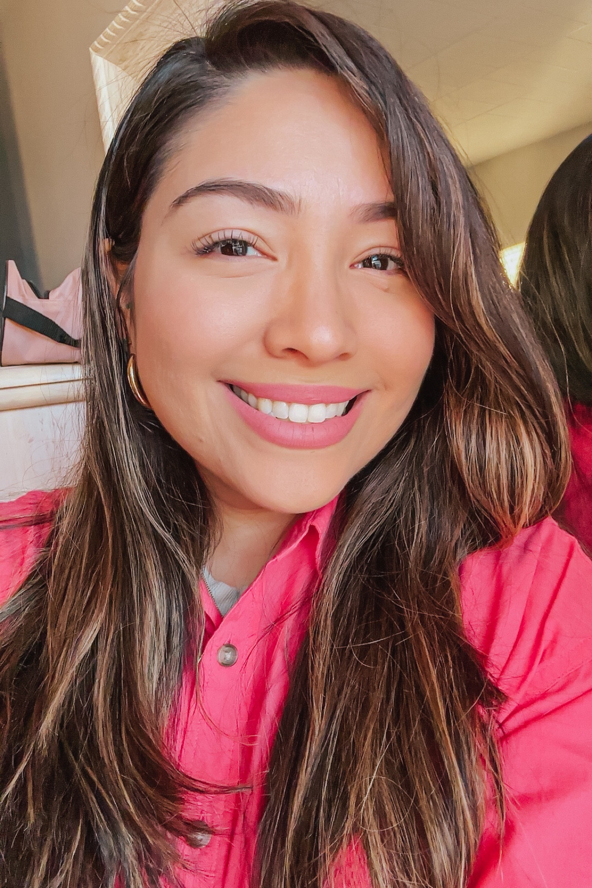 💘💘 pretty in pink …loving these eyelashes 