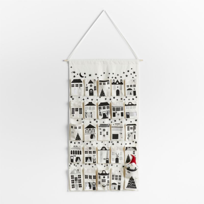 Gnome Fabric Advent Calendar + Reviews | Crate & Kids | Crate & Barrel