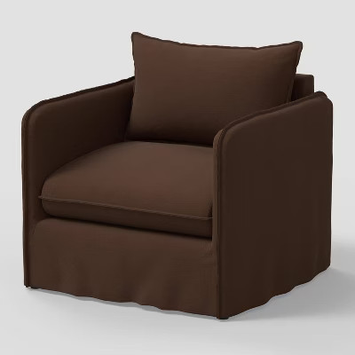 Berea Slouchy Lounge Chair with French Seams - Threshold™ | Target