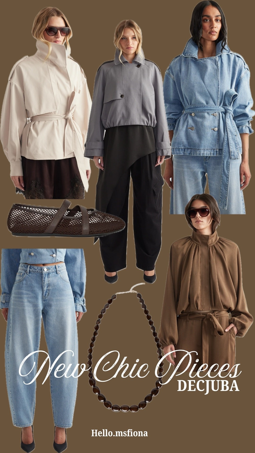 Decjuba new favourites ! 

#newarrivals #winterpieces #denim #chocolateandblue

#LTKFashionMonth #LTKaustralia #LTKstyletip