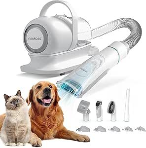 neabot Neakasa P1 Pro Pet Grooming Kit & Vacuum Suction 99% Pet Hair, Professional Clippers with ... | Amazon (US)