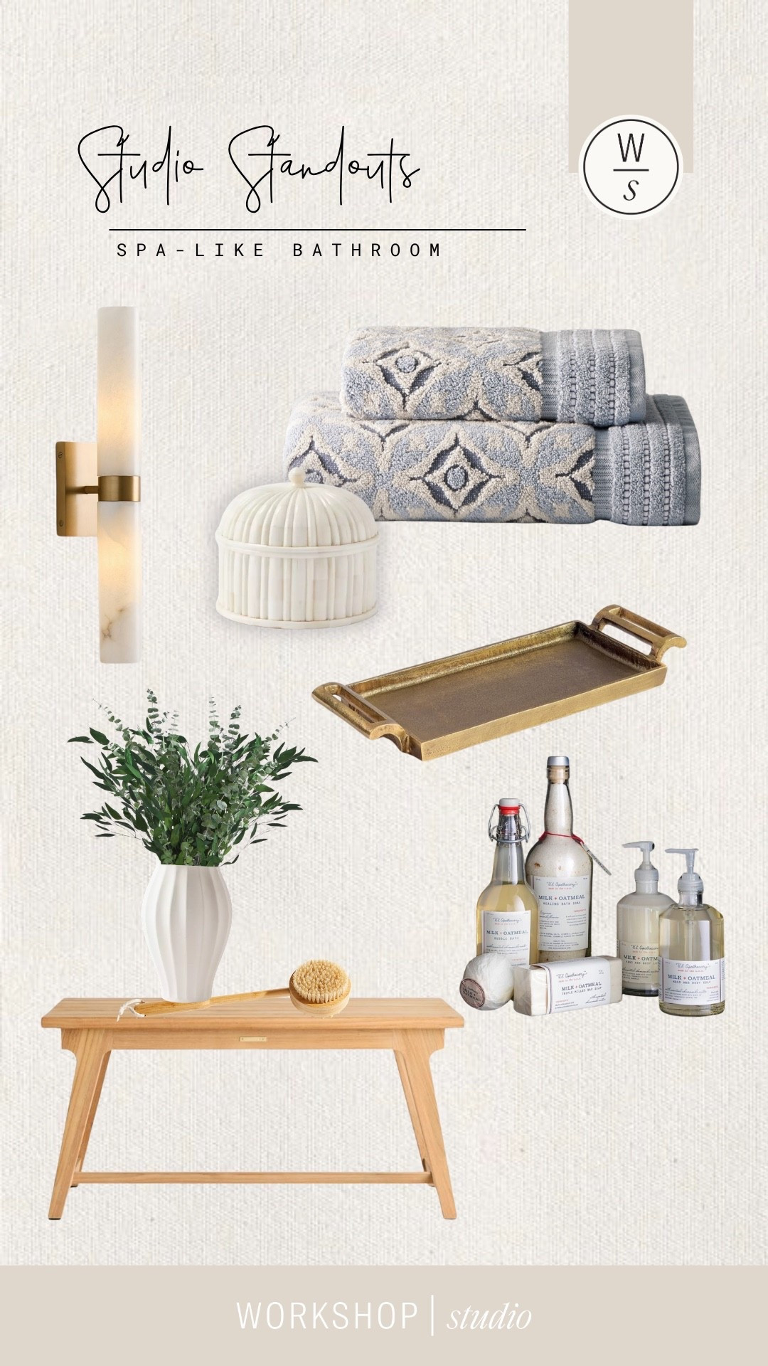 Shop here for natural textures, calm lighting, and those little luxe touches that make everyday routines feel elevated. ✨🛁

#LTKHome #LTKselfcare #LTKSaleAlert