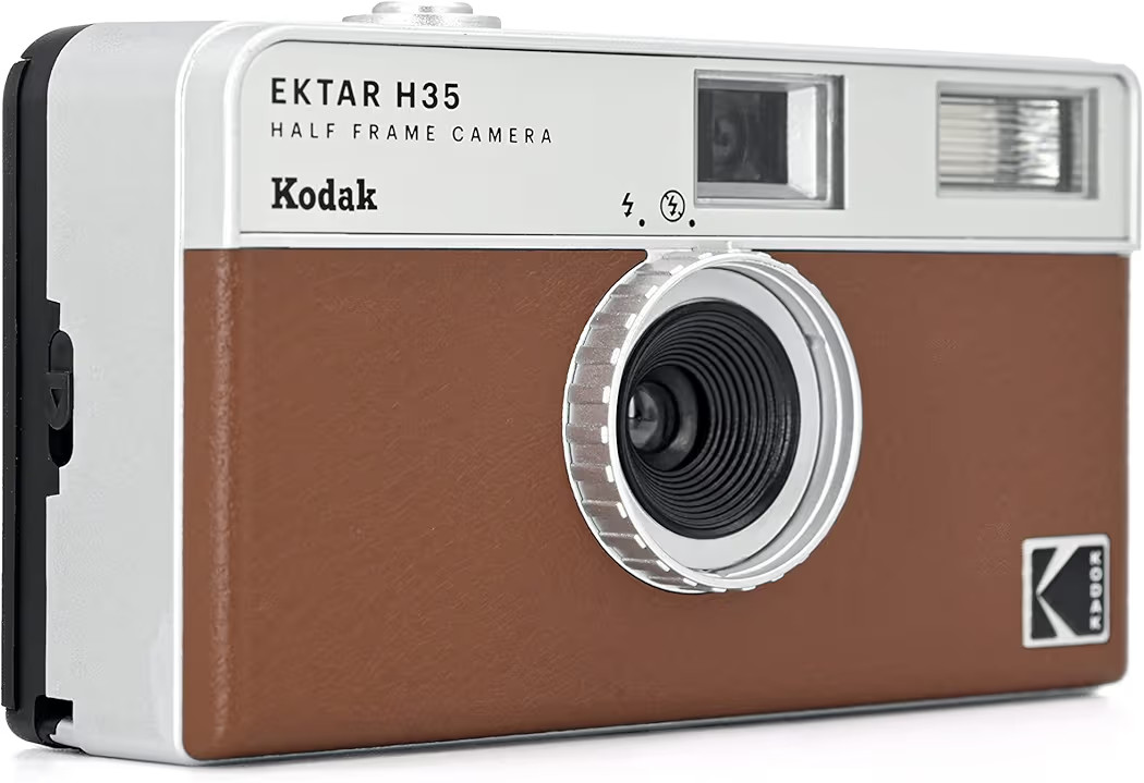 KODAK EKTAR H35 Half Frame Film Camera, 35mm, Reusable, Focus-Free, Lightweight, Easy-to-Use (Bro... | Amazon (US)