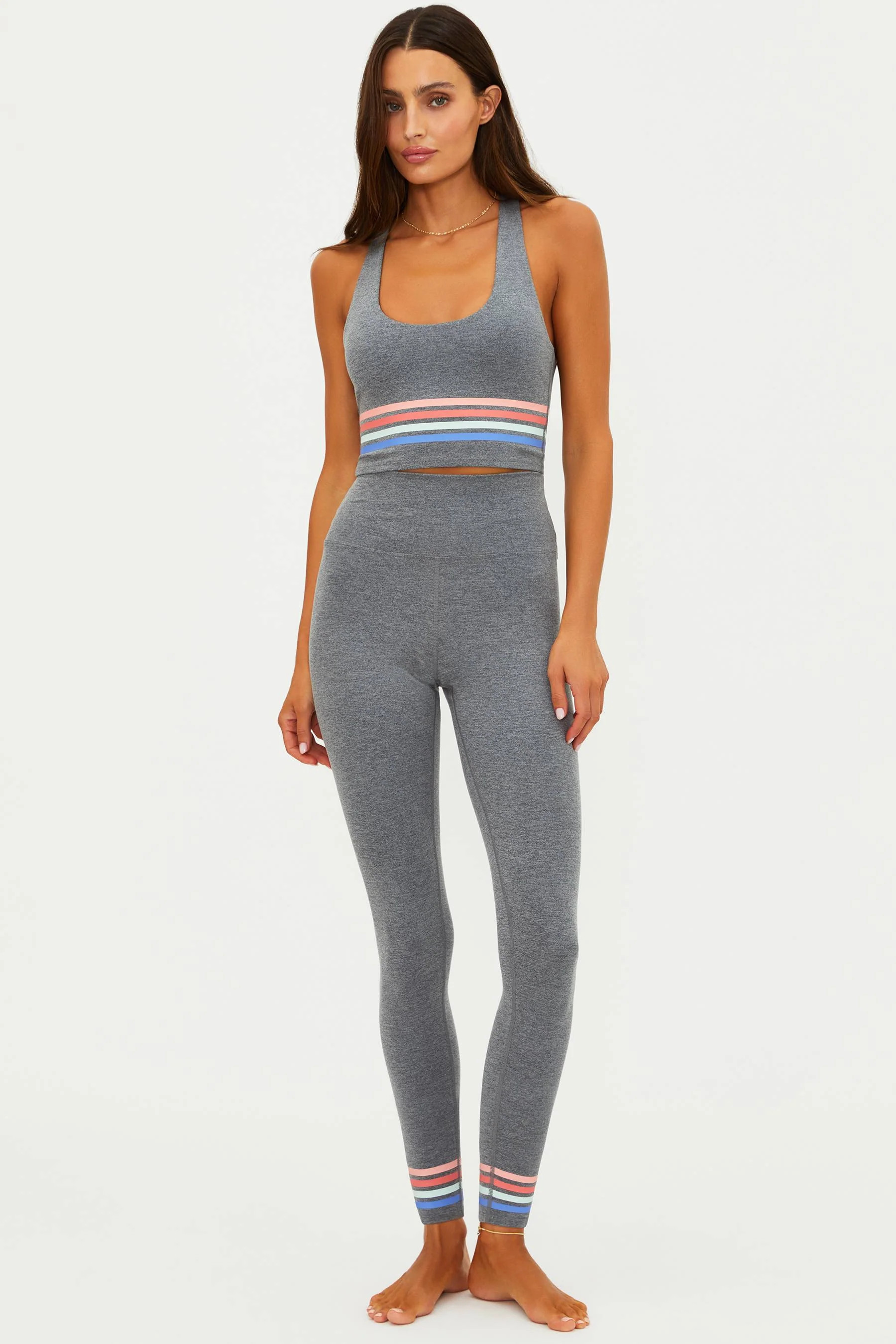 Piper Legging Horizon Heather Gray Soft Serve | Heather Gray Legging | Beach Riot | Beach Riot