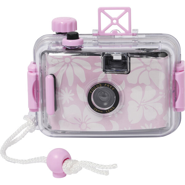 Underwater Camera: Pink Floral, Pink | Maisonette