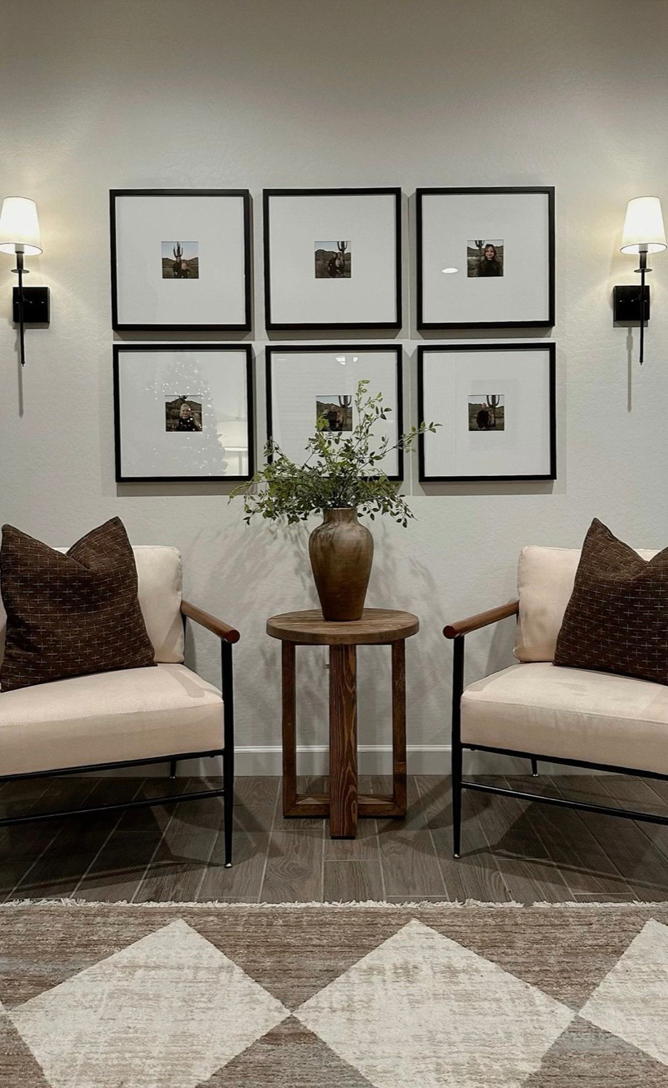 Gallery wall 🤎 

Living room, gallery wall inspo, living room decor, home decor, neutral living room, neutral home, living room inspo, gallery wall ideas 

#LTKHome