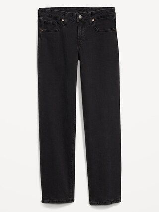Low-Rise O.G. Loose Black Jeans for Women | Old Navy (US)