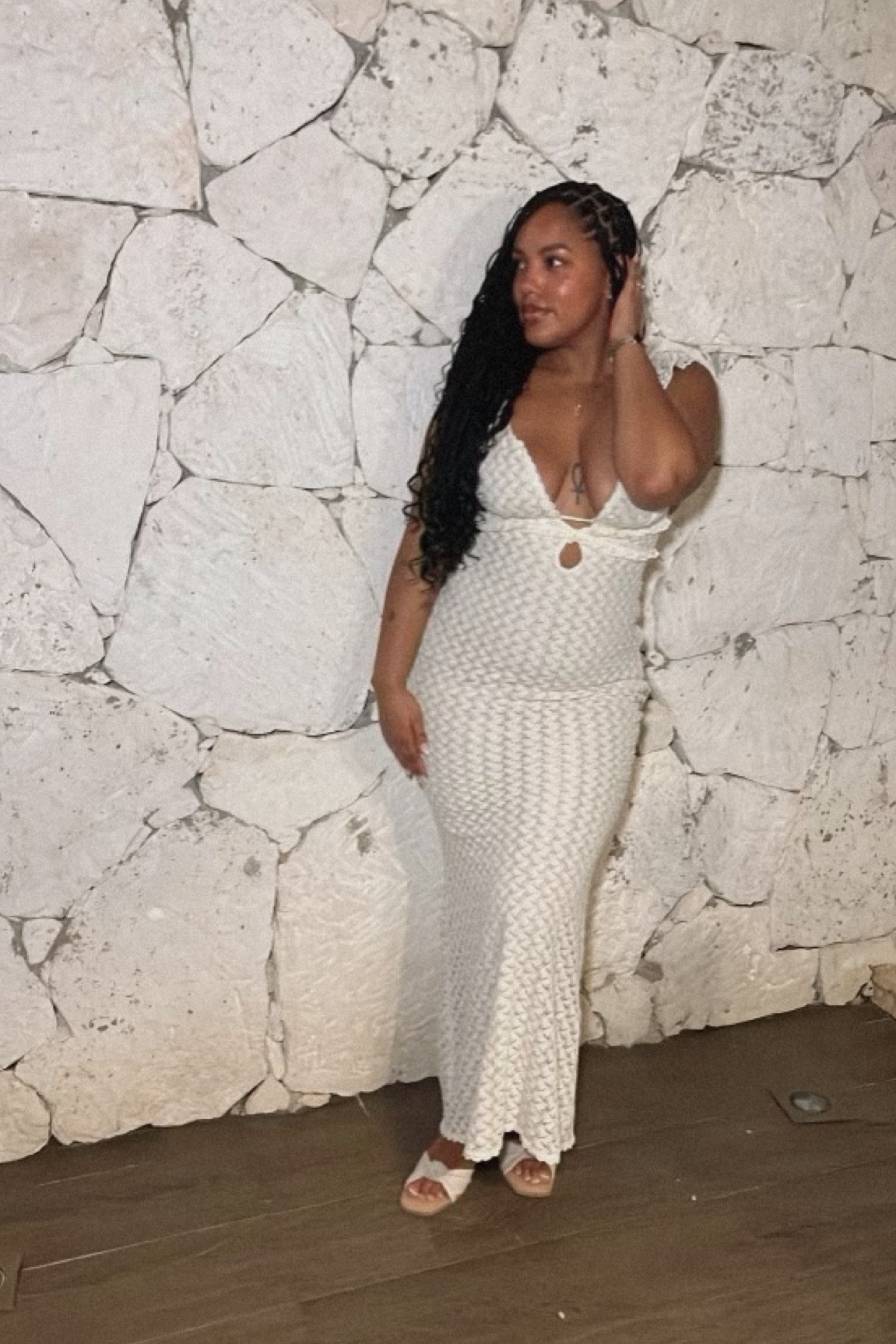 fitted lace wedding dress EZRA DRESS | CULT MIA