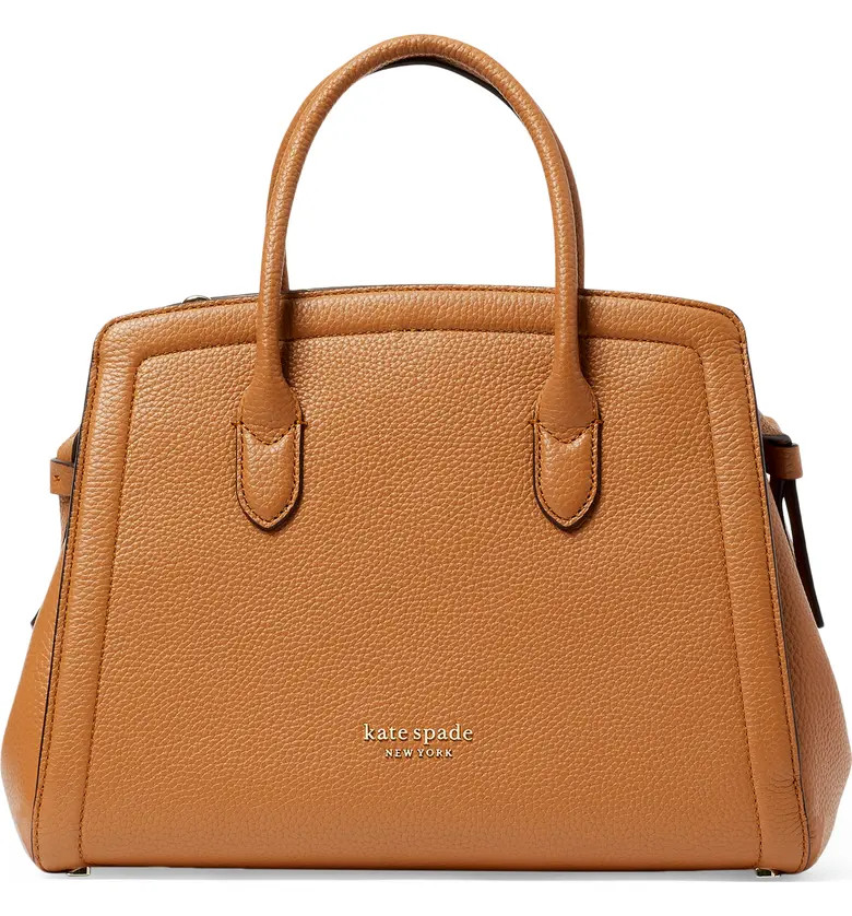 knott medium leather satchel | Nordstrom