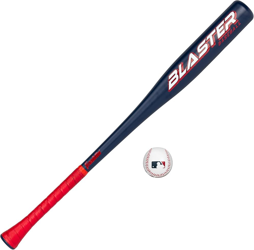 Franklin Sports Blaster Plastic Baseball Bat + Ball Set - Premium Youth 32" Toy Bat + Official St... | Amazon (US)