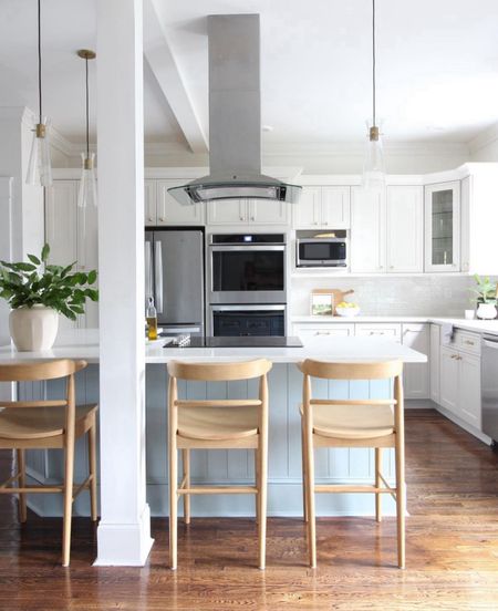 You know that feeling when you stumble on a piece of furniture that’s affordable, beautiful, AND good quality? It’s a hard combination to nail! Well, these counter stools are one of them. We’ve put these through their paces with heavy daily use the past few years and I’m glad to give them a ringing endorsement.

#LTKhome