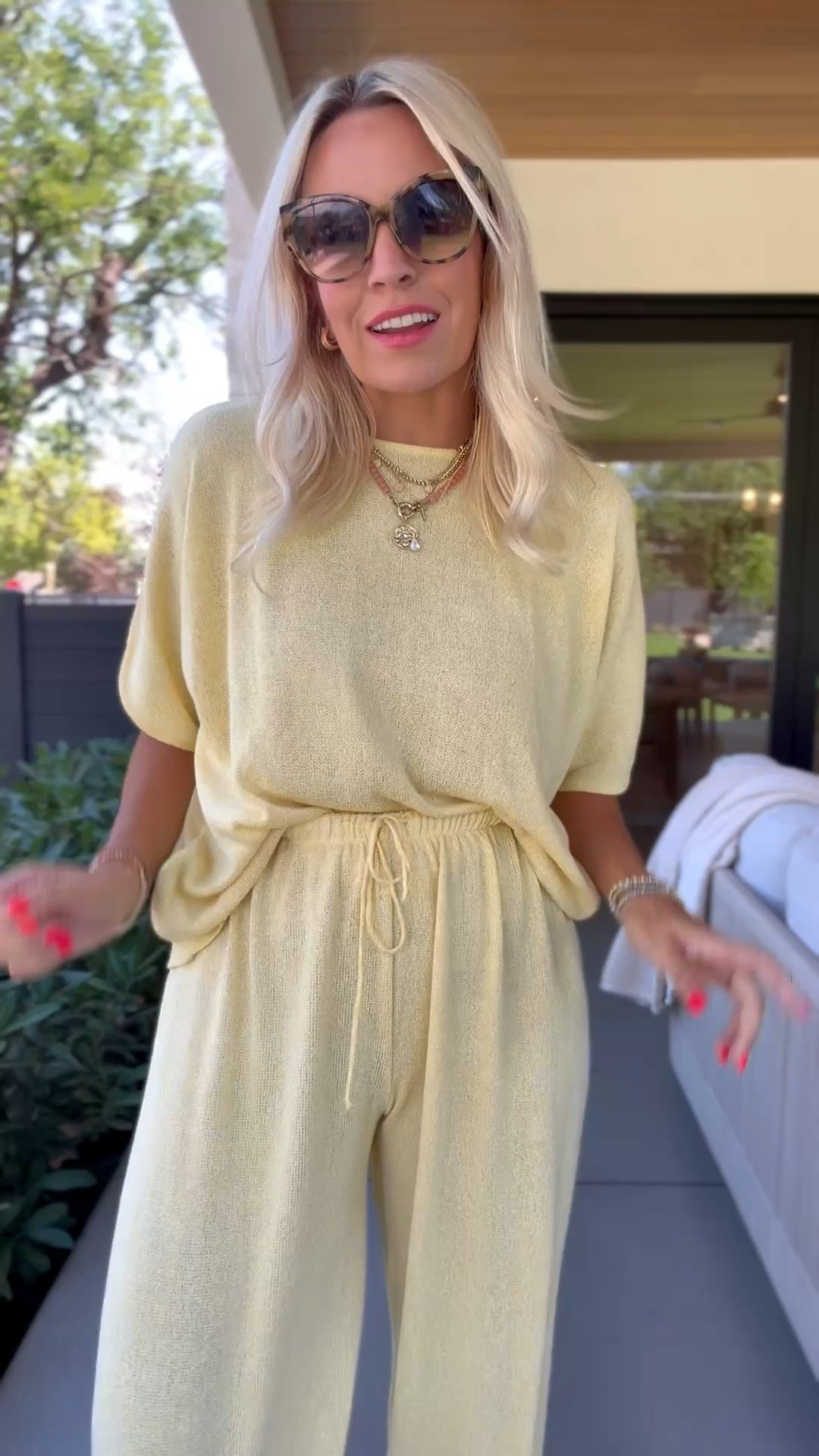 New Zara set that is the best sweater material and so comfy!