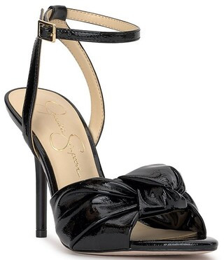 Neveny Patent Knotted Dress Sandals | Dillard's