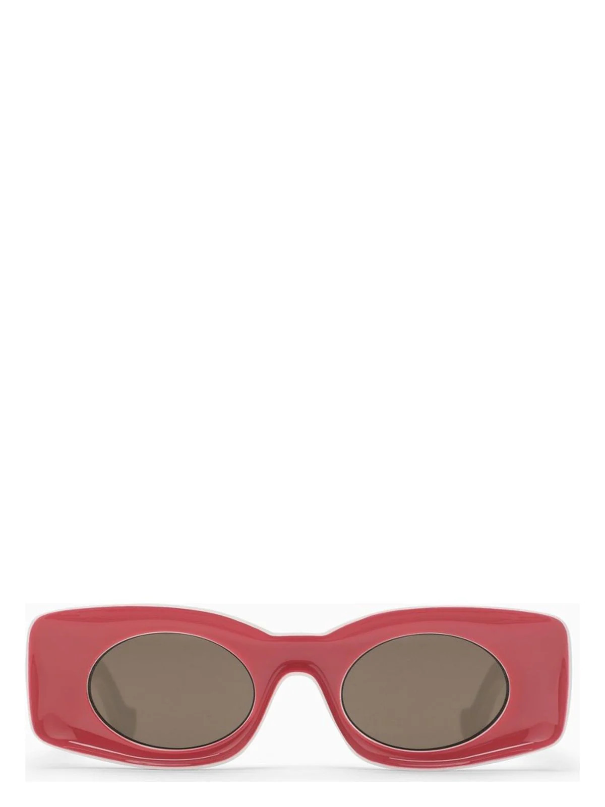 Loewe Women's Paula Ibiza Pink/white Sunglasses | LW40033IPVC Color 4972E | LOZURI