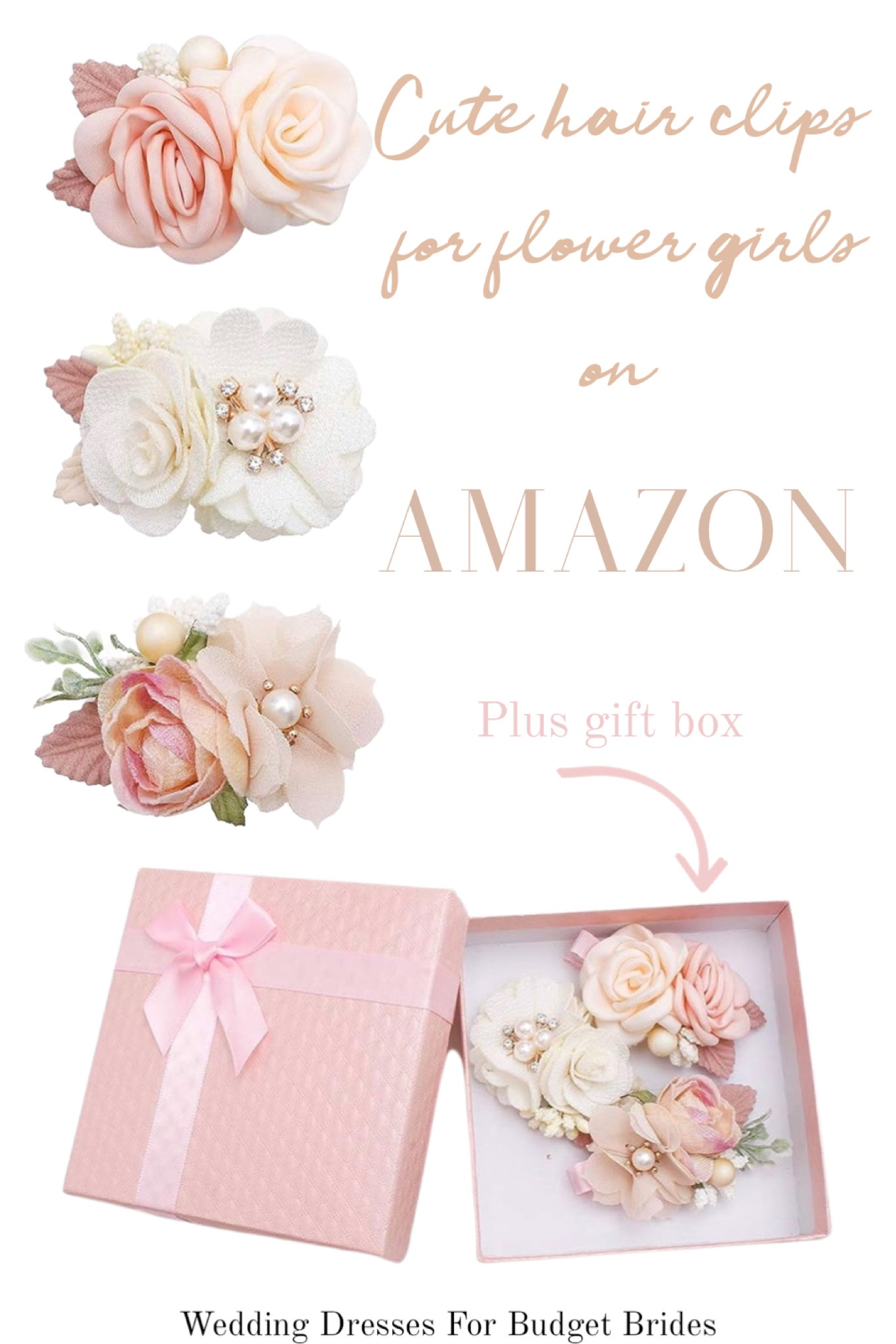 Cute flower girl clips on Amazon. Other colors too!

#affordablestyle #weddingstyle #hairaccessories #bridalaccessories #familyphotos

#LTKbaby #LTKkids #LTKwedding