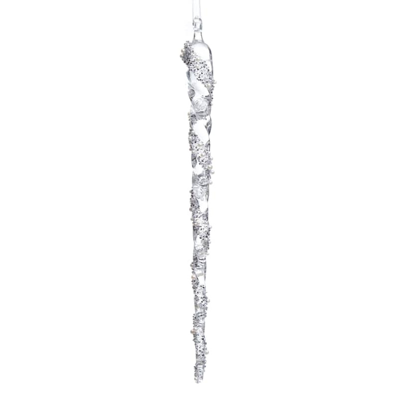 Icicle Ornament, 11" | At Home