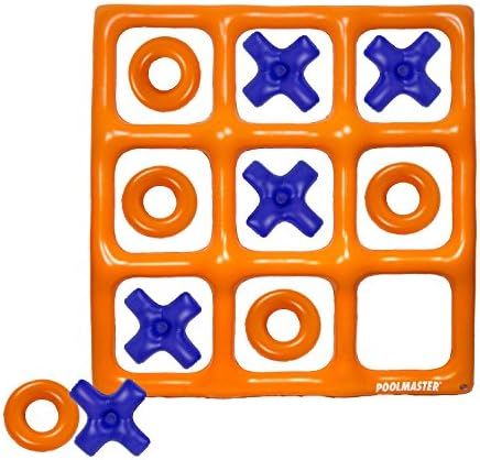 Poolmaster Tic Tac Toe Game Orange/Blue (Reversible) | Amazon (US)