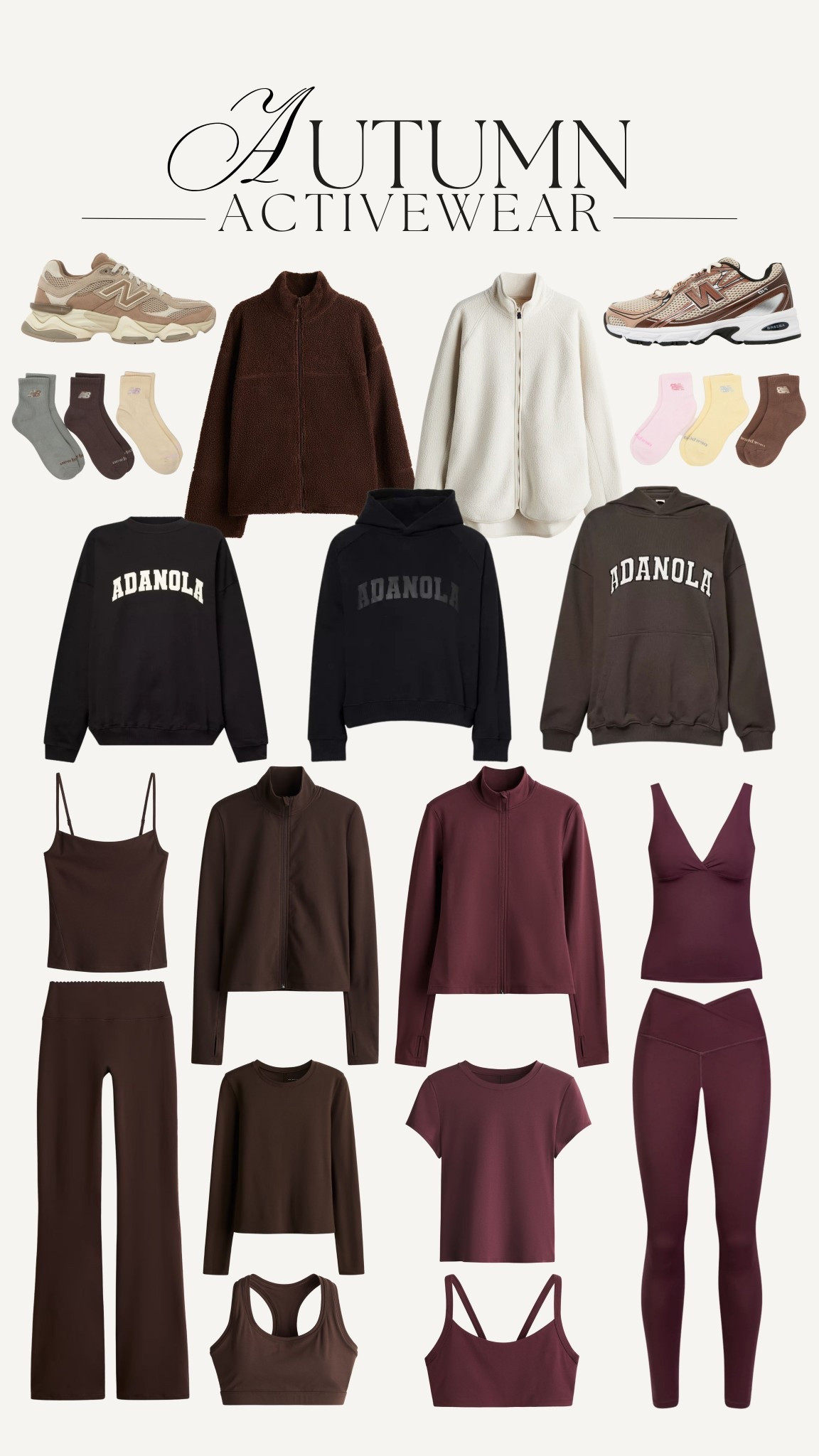 My autumn activewear favourites 🤎🫶🏼

Autumn outfit, autumn style, hoodie, jumper, burgundy, gym wear, yoga, Pilates, gym jacket, sports bra, new balance, Teddy jacket

#LTKautumn #LTKfitness #LTKFashionMonth