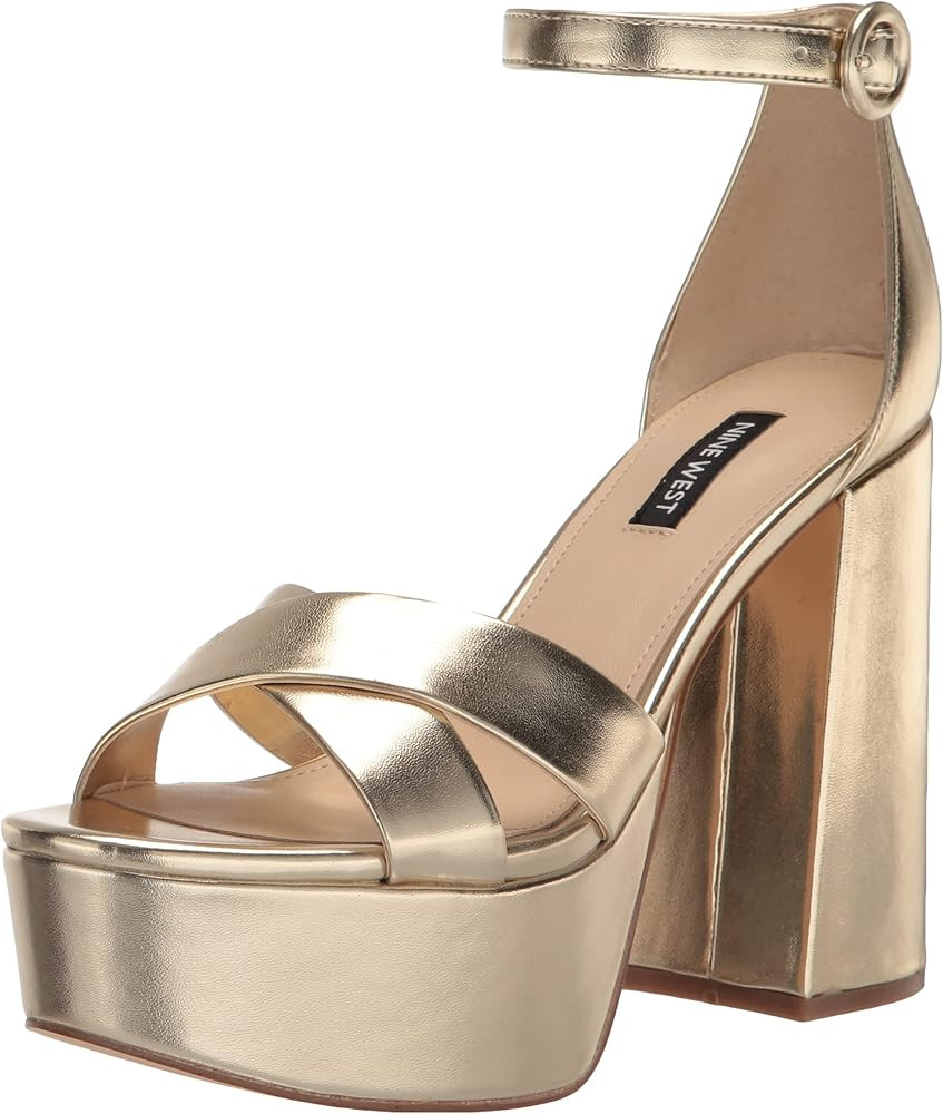 NINE WEST Women's Willie Heeled Sandal | Amazon (US)
