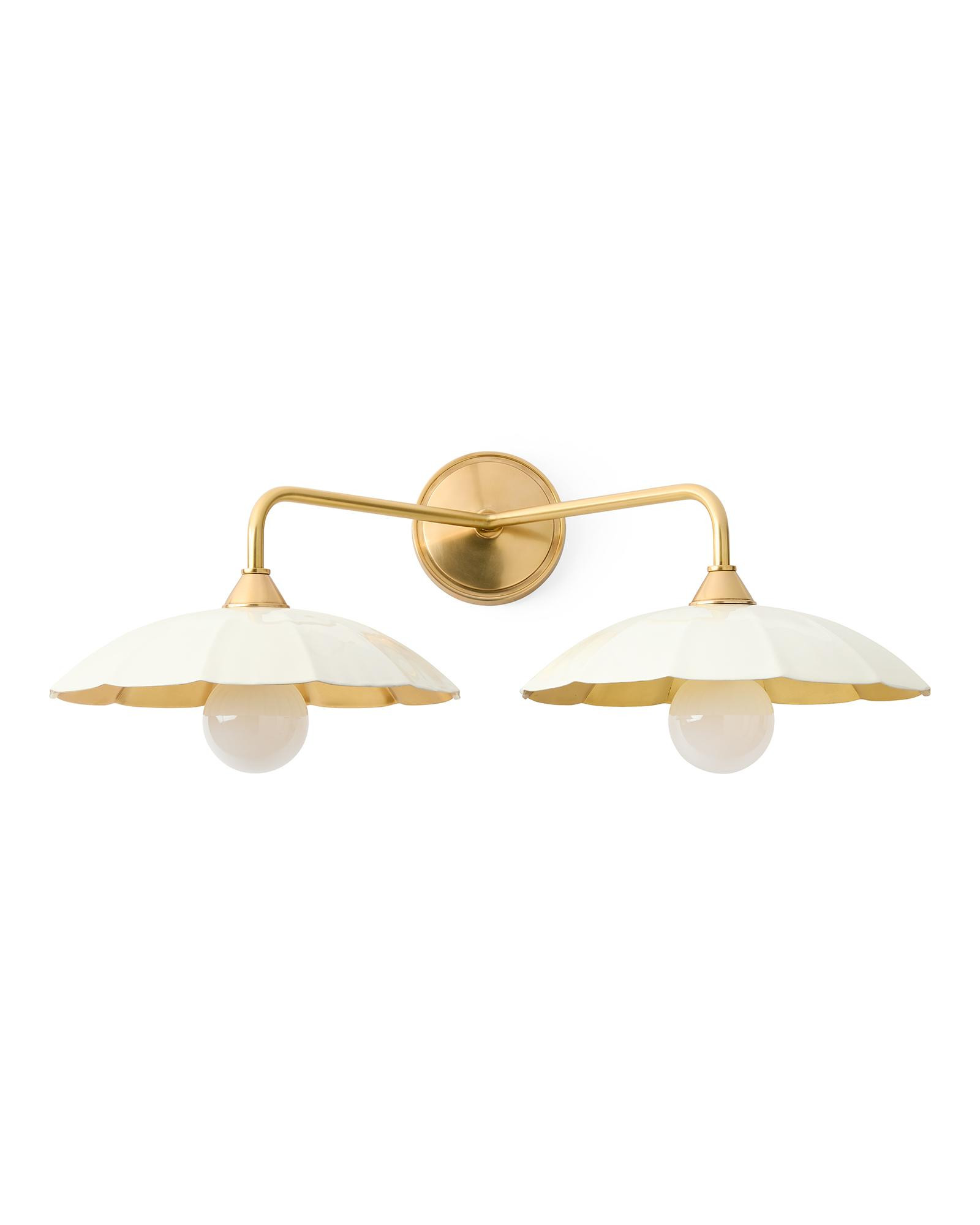 Manor Double Sconce | Serena and Lily