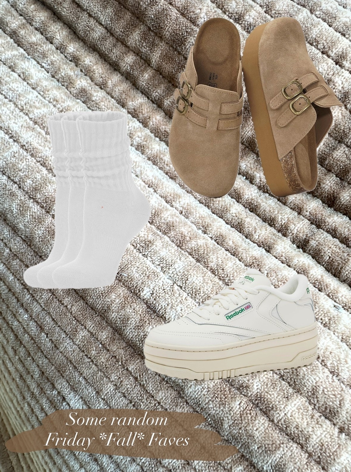 Friday Faves: Fall footwear I’m eyeing and the best scrunch socks (tried & true!)

#LTKShoeCrush #LTKFindsUnder50 #LTKSeasonal