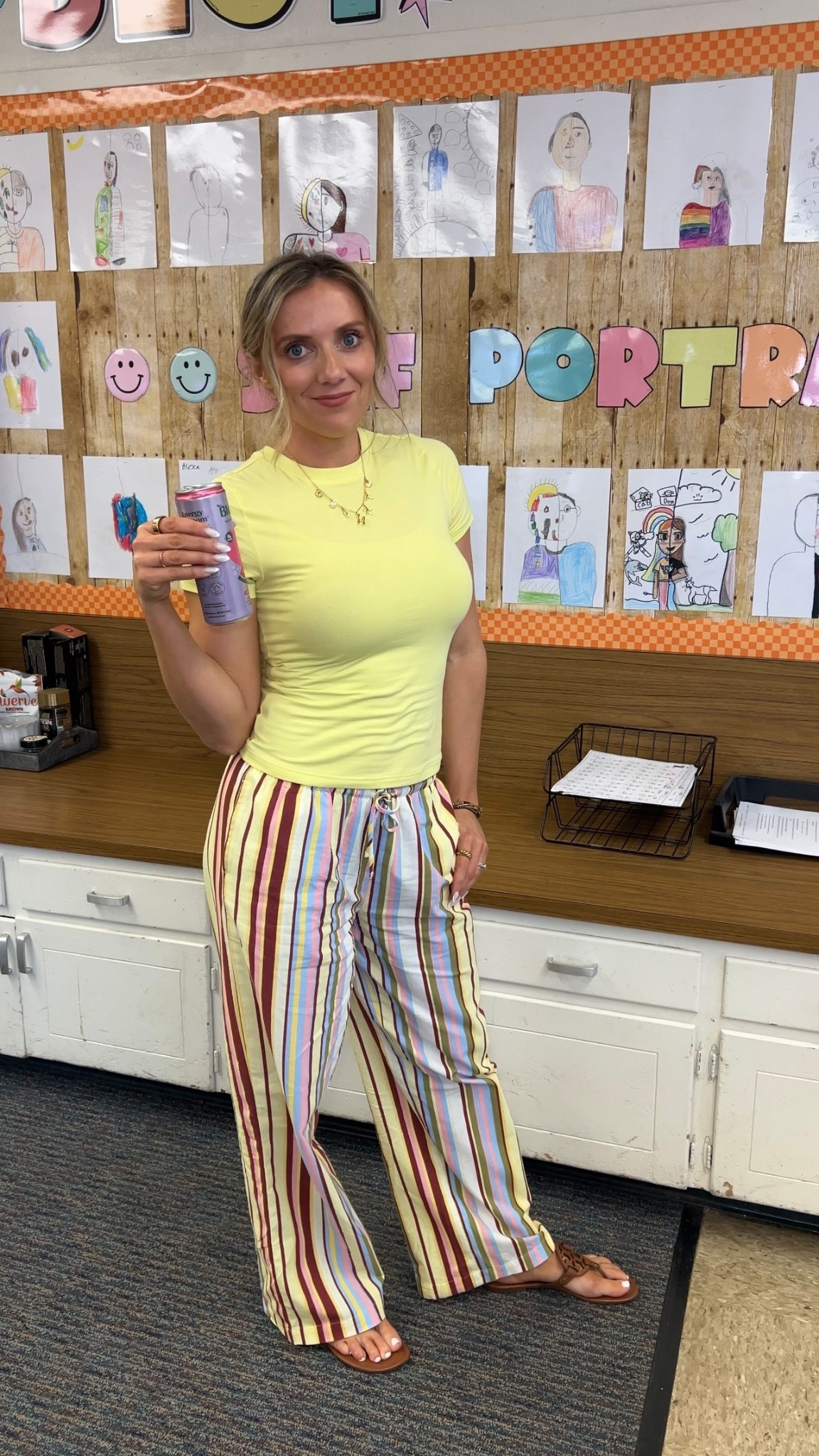 $25 outfit! 🤯 small in the top and xs in the bottoms! Could have maybe done a small in the bottoms too! 

I purchased the other color variation in the pants and am obsessed! 

#LTKootd #LTKPetite