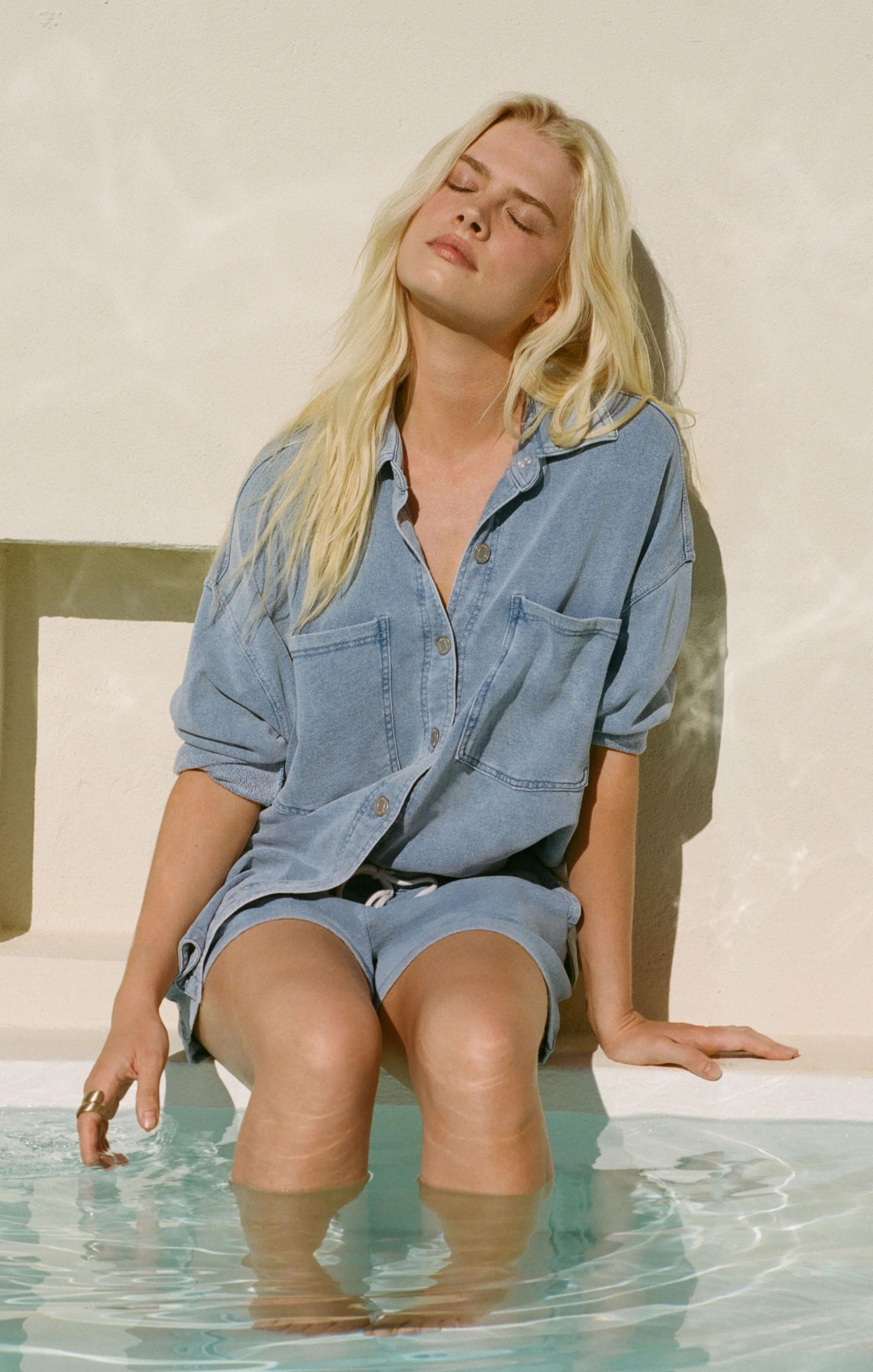 All Day Knit Denim Jacket | Z Supply
