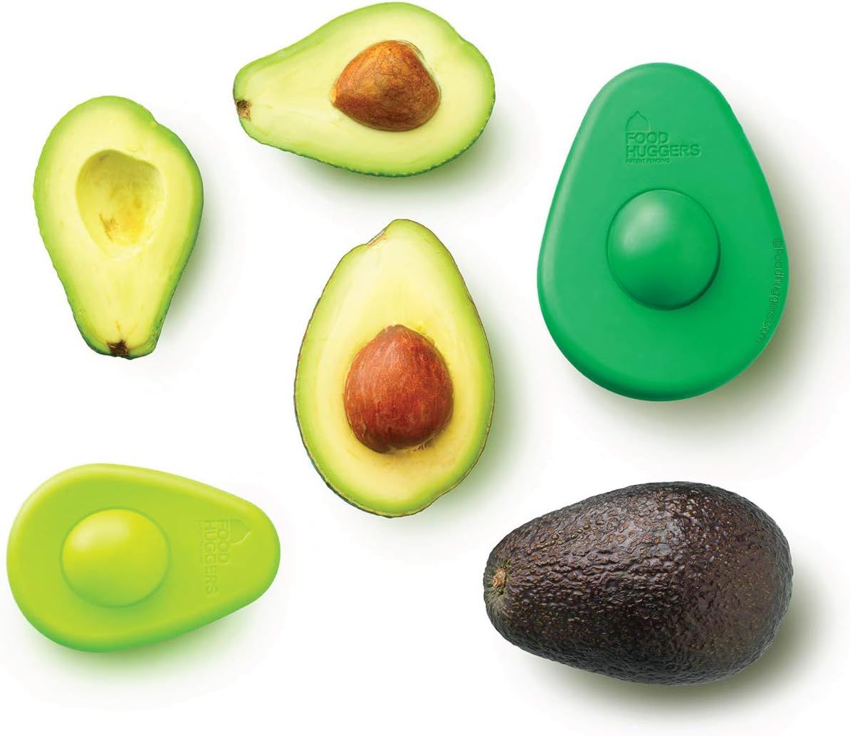 Avocado Hugger- Avocado Saver Reusable Silicone- Covers & Keeps Avocados fresh- Dishwasher Safe S... | Amazon (US)