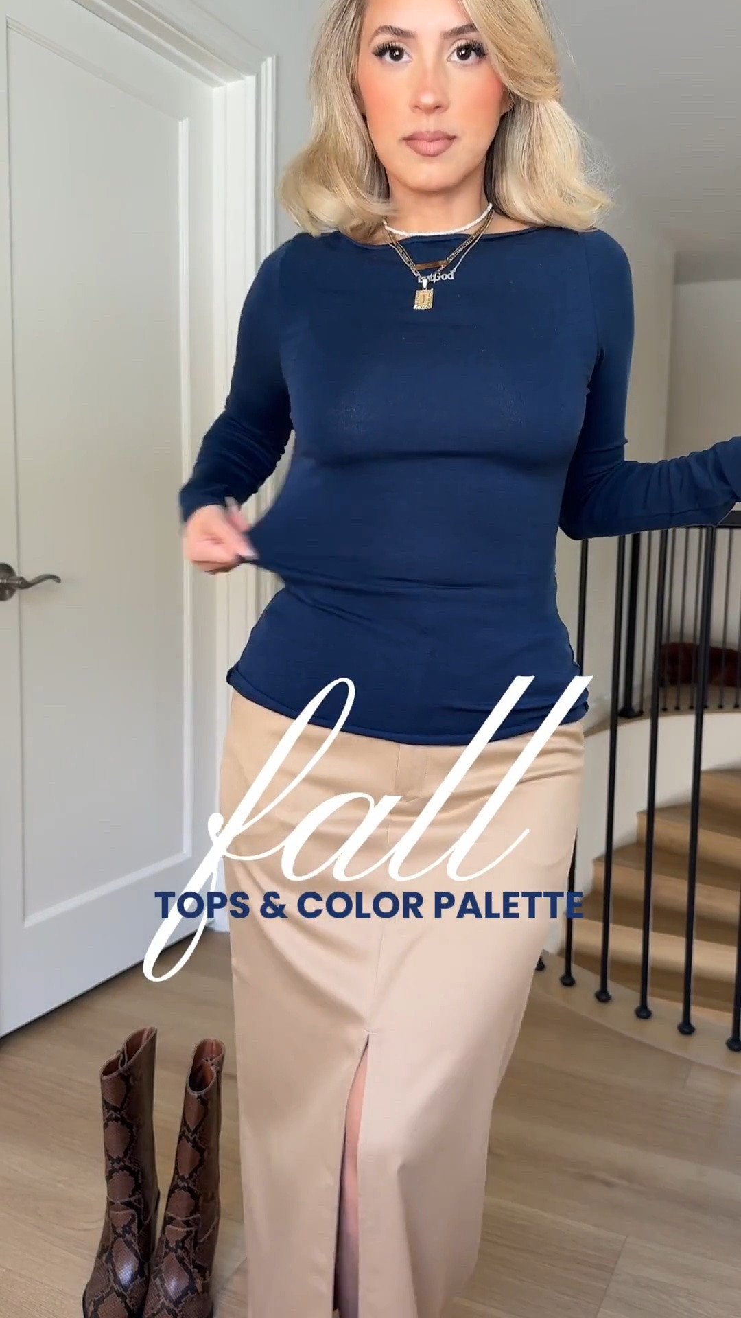 Favorite fall Amazon tops & fall color palette 😍