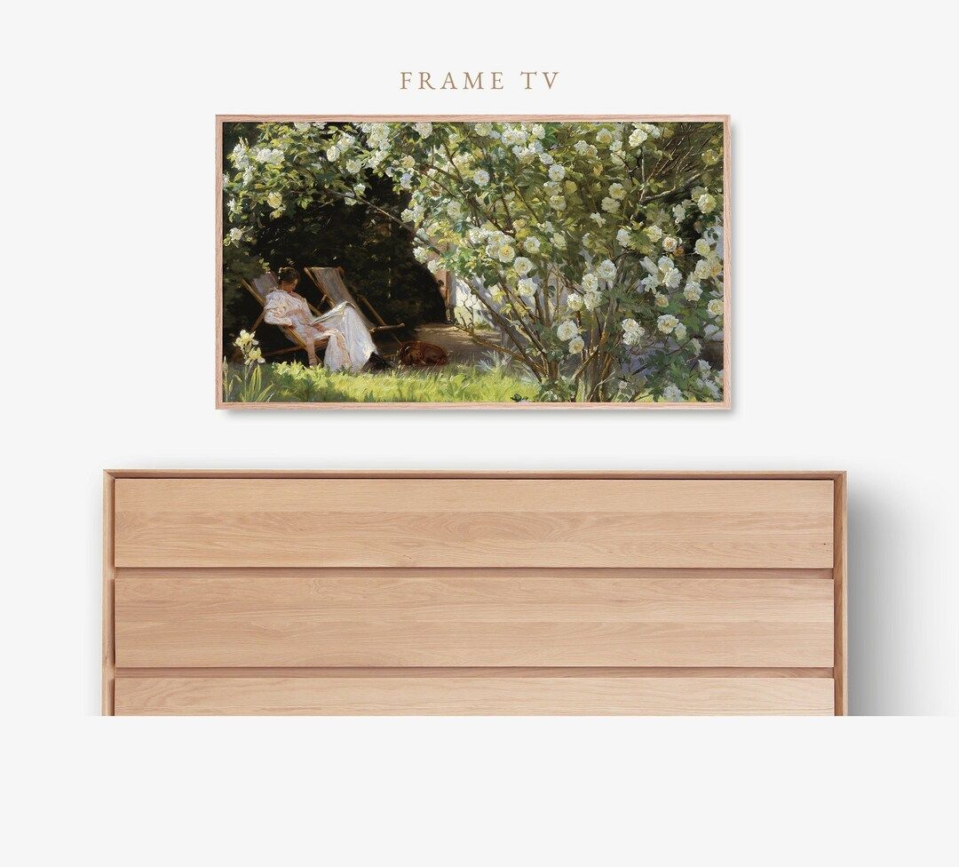 Frame Tv Spring Art,  Frame TV Vintage Art, Vintage Spring Digital Art, Vintage Spring Landscape,... | Etsy (US)