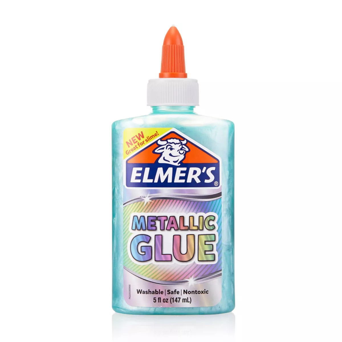 Elmer's 5oz Washable School Glue - Metallic Teal Blue | Target