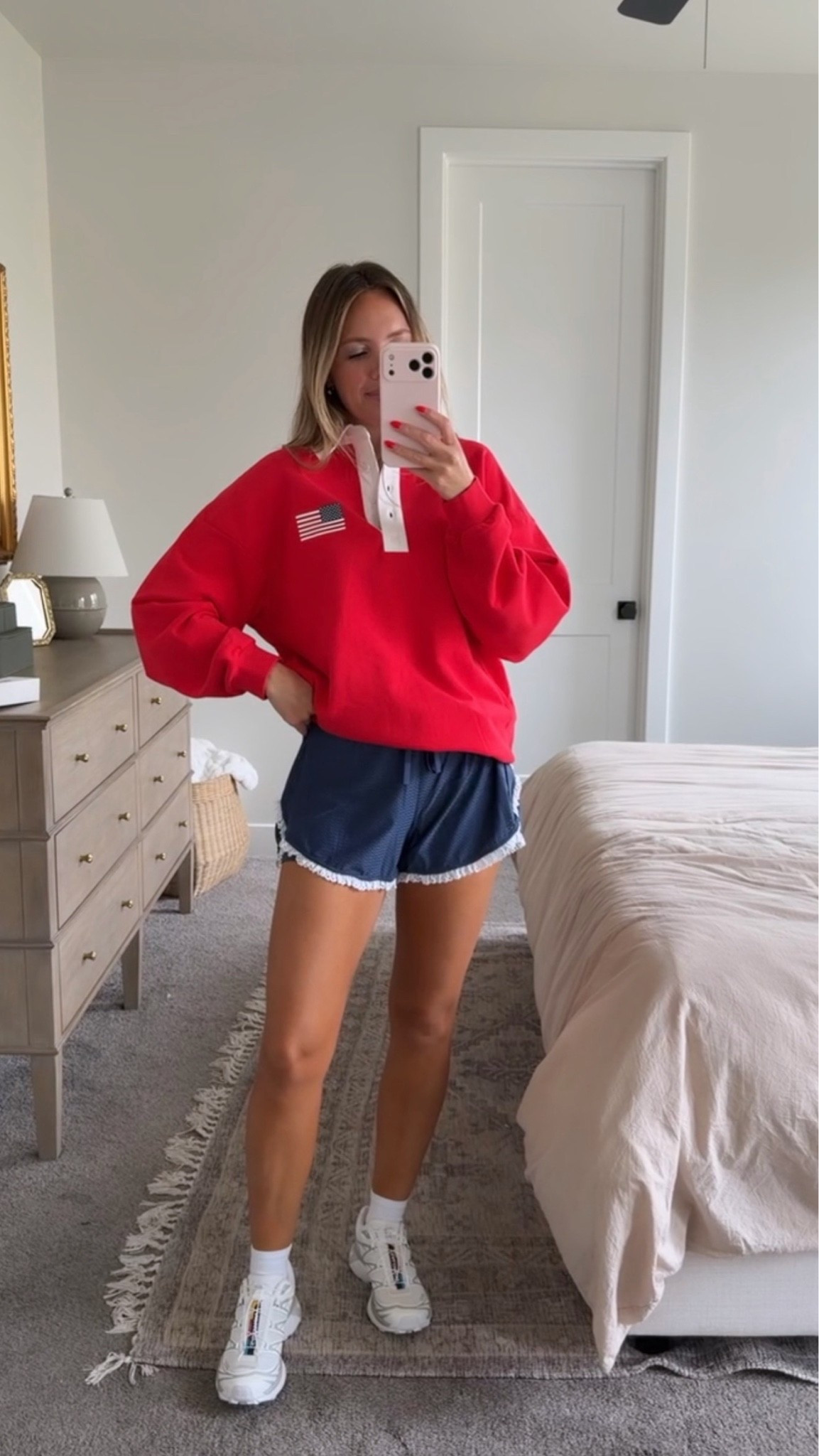 Flag polo sweatshirt is finally online!