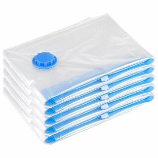 Vacuum Storage Bags Space Saver Hoover Compression for Travel Triple Seal 5 Pack 24 x32 | Kroger