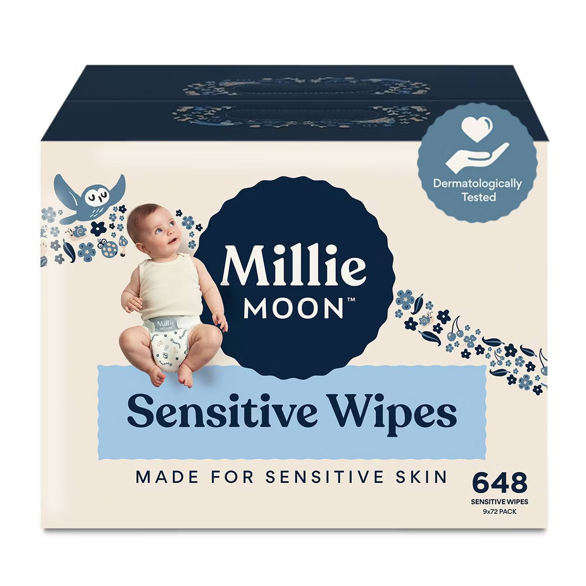 Millie Moon Sensitive Wipes (Select Count) | Target