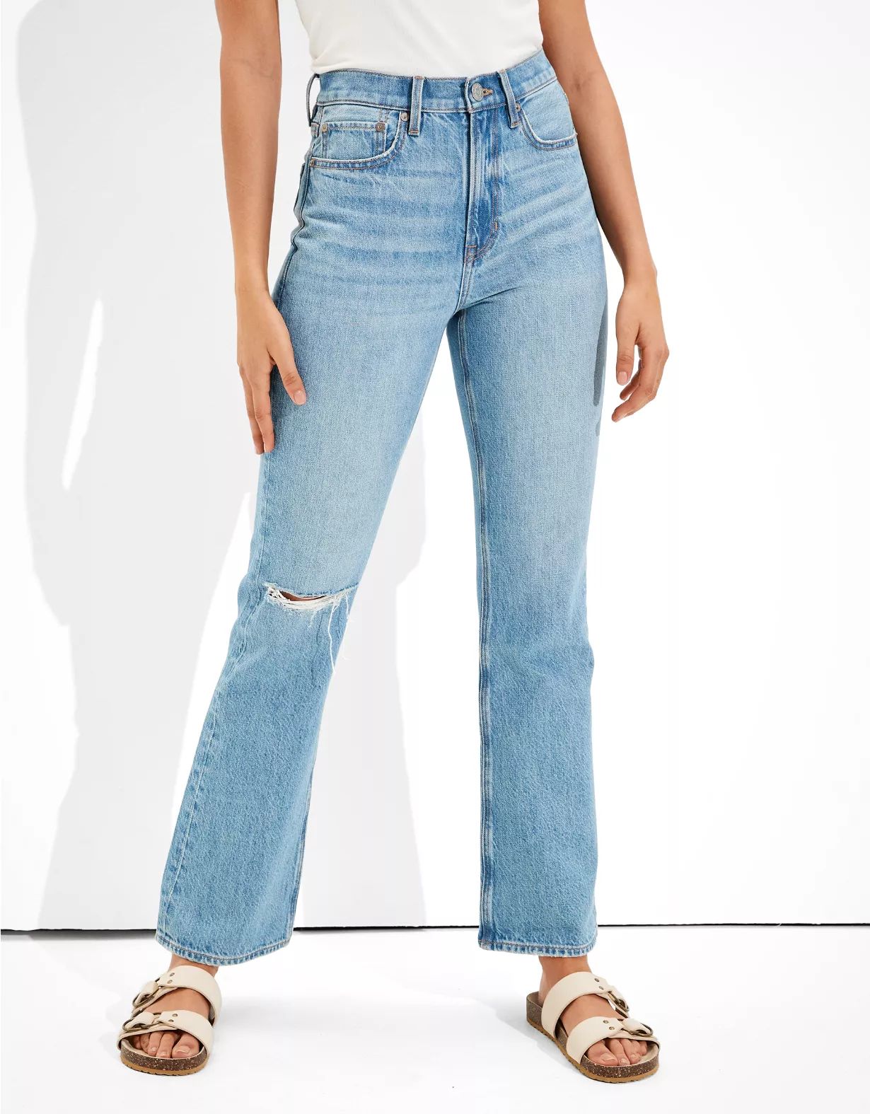 AE Ripped '90s Flare Jean | American Eagle Outfitters (US & CA)