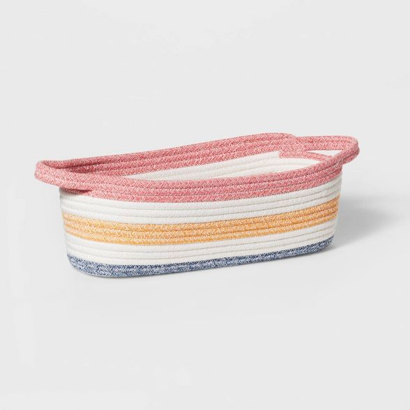 Striped Coiled Rope Storage Bin - Pillowfort™ | Target