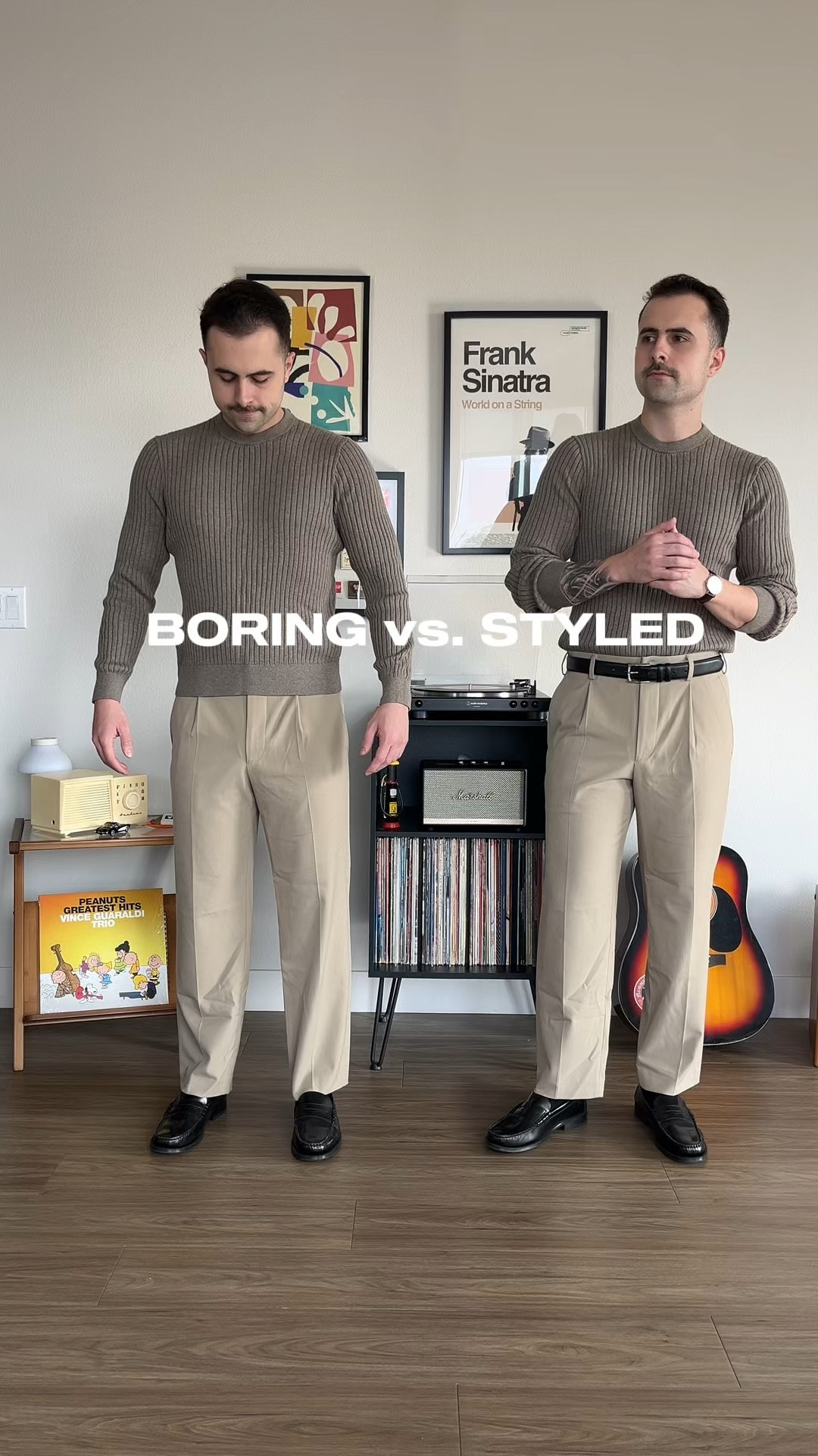 Boring vs. Styled Outfit 👔 

#LTKMens #LTKHoliday #LTKGiftGuide