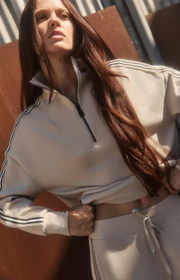 Kinsley Half Zip Pullover | Pumice | Alp N Rock